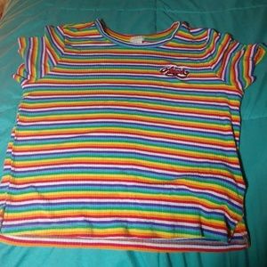 This is a S forever 21 rainbow shirt